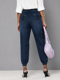 Blue Street Wear Jogger Jeans
